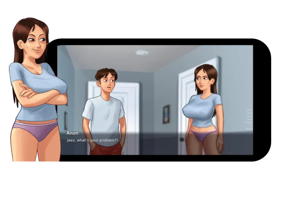 Summertime Saga MOD APK Gameplay